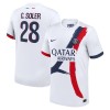 Oficiální Fotbalový Dres Paris Saint-Germain Carlos Soler 28 Hostující 2024-25 pro Muži